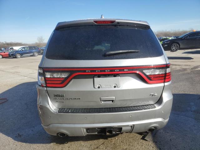 1C4SDJCT4FC817665 - 2015 DODGE DURANGO R/T SILVER photo 6