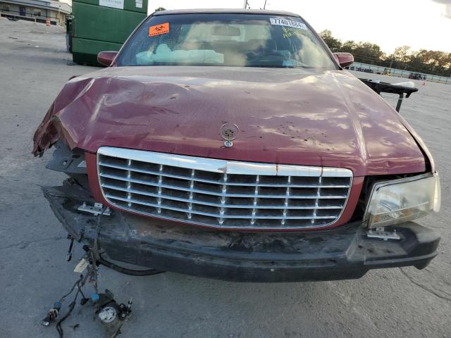 1G6KD54Y7VU234746 - 1997 CADILLAC DEVILLE RED photo 5