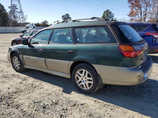 4S3BH675137609700 - 2003 SUBARU LEGACY OUTBACK AWP 绿色 照片 2