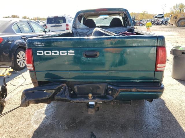 1B7GL22X6WS661346 - 1998 DODGE DAKOTA GREEN photo 6