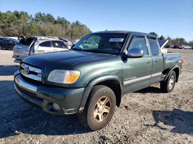 5TBBT44165S469701 - 2005 TOYOTA TUNDRA ACCESS CAB SR5 GREEN photo 1