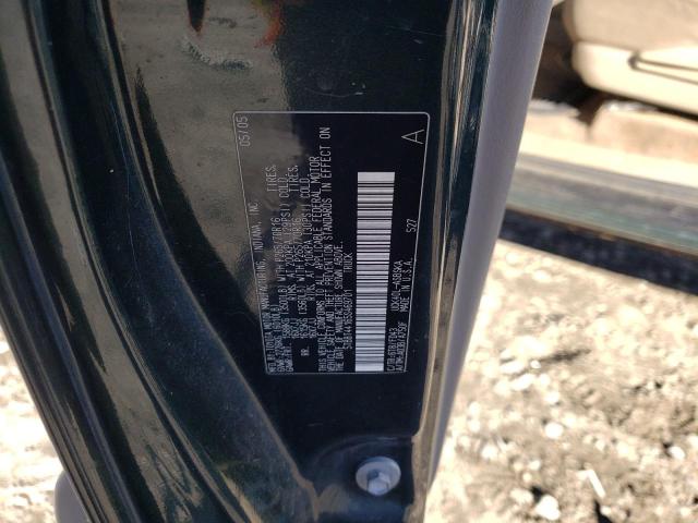 5TBBT44165S469701 - 2005 TOYOTA TUNDRA ACCESS CAB SR5 GREEN photo 12