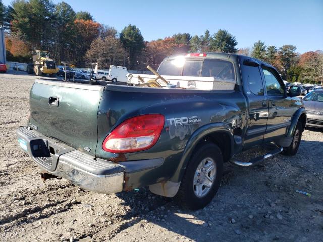 5TBBT44165S469701 - 2005 TOYOTA TUNDRA ACCESS CAB SR5 GREEN photo 3
