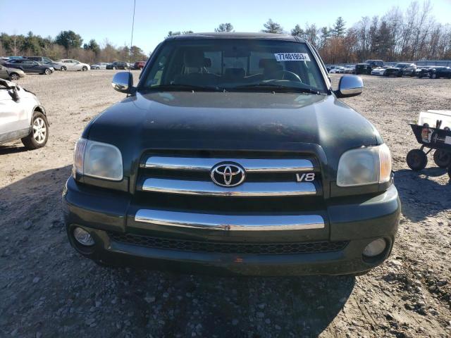 5TBBT44165S469701 - 2005 TOYOTA TUNDRA ACCESS CAB SR5 GREEN photo 5