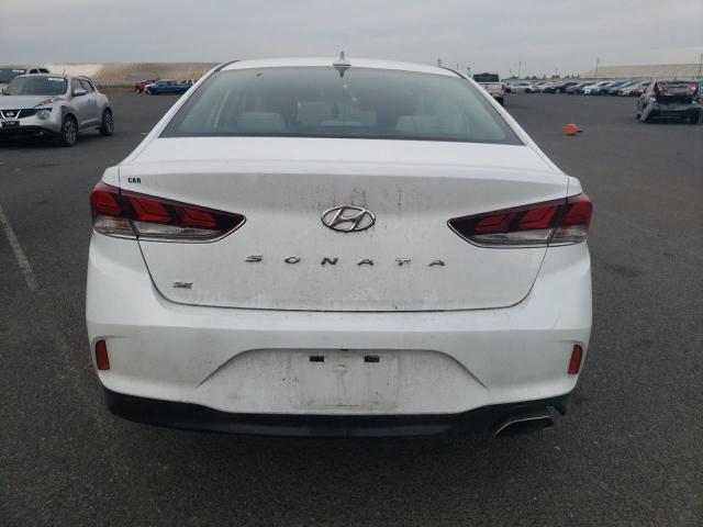 5NPE24AF6KH762779 - 2019 HYUNDAI SONATA SE WHITE photo 6