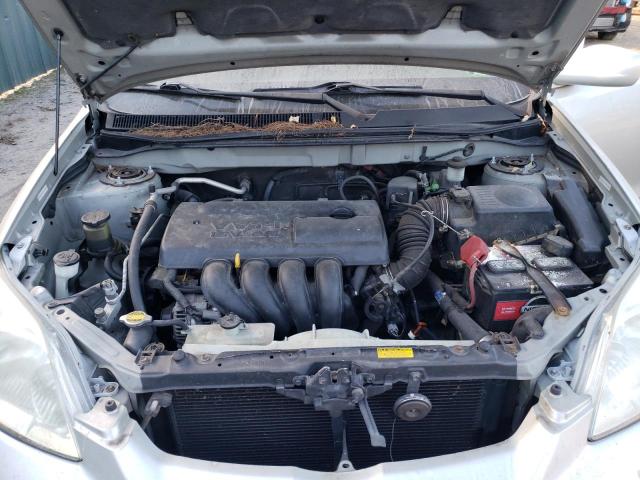 2T1KR38EX3C074097 - 2003 TOYOTA MATRIX XR Silber Foto 11