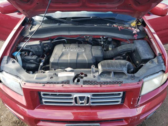 2HJYK16586H510263 - 2006 HONDA RIDGELINE RTL RED photo 11