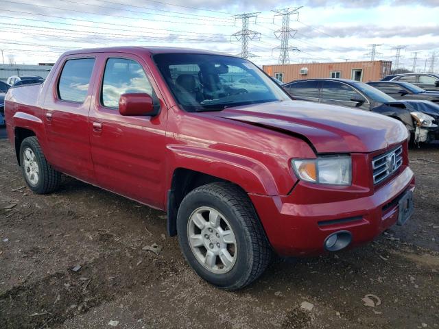 2HJYK16586H510263 - 2006 HONDA RIDGELINE RTL RED photo 4