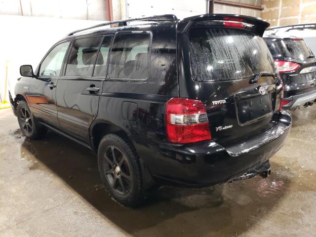 JTEEP21A040037443 - 2004 TOYOTA HIGHLANDER BLACK photo 2