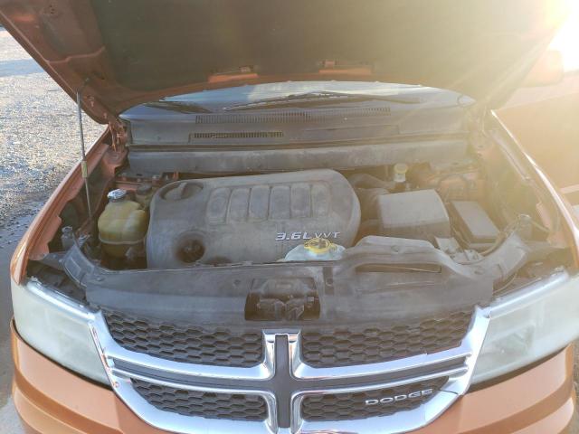 3D4PG1FG7BT526896 - 2011 DODGE JOURNEY MAINSTREET ORANGE photo 11