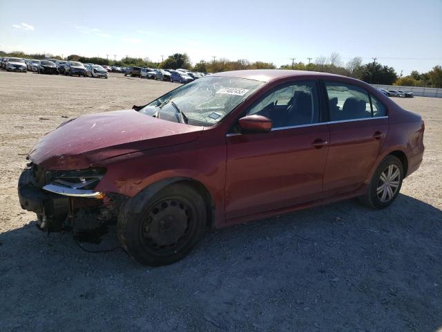 3VW2B7AJ7HM295977 - 2017 VOLKSWAGEN JETTA S MAROON photo 1