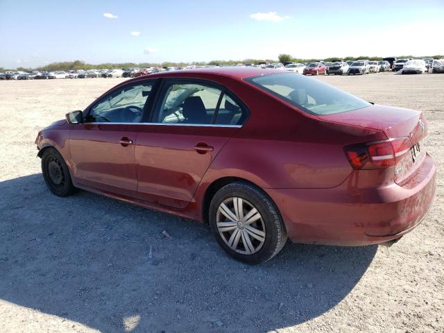 3VW2B7AJ7HM295977 - 2017 VOLKSWAGEN JETTA S MAROON photo 2