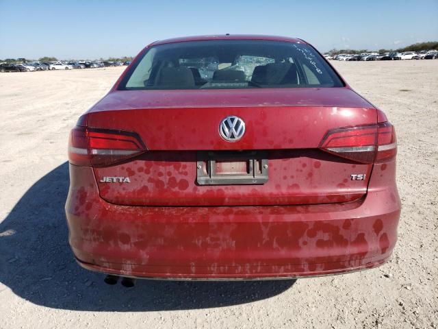 3VW2B7AJ7HM295977 - 2017 VOLKSWAGEN JETTA S MAROON photo 6