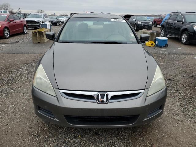 1HGCM66537A098065 - 2007 HONDA ACCORD EX GRAY photo 5