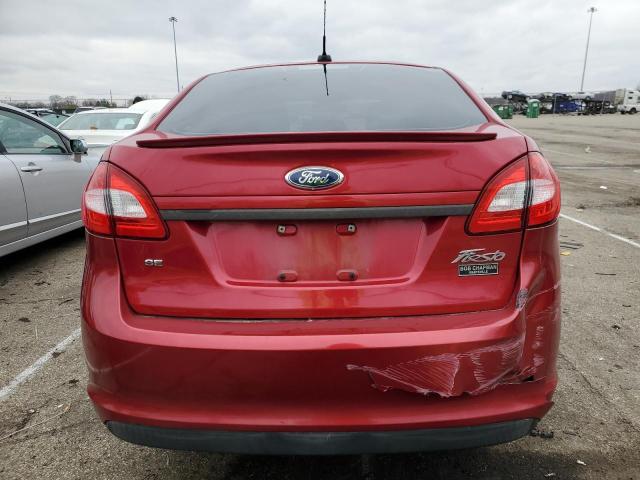 3FADP4BJ3BM156517 - 2011 FORD FIESTA SE RED photo 6