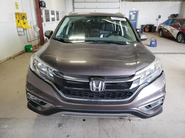 2HKRM4H78GH664970 - 2016 HONDA CR-V EXL GRAY photo 5