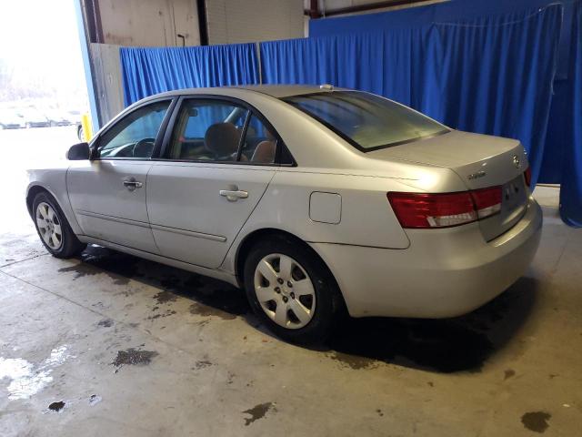 5NPET46C47H257956 - 2007 HYUNDAI SONATA GLS SILVER photo 2