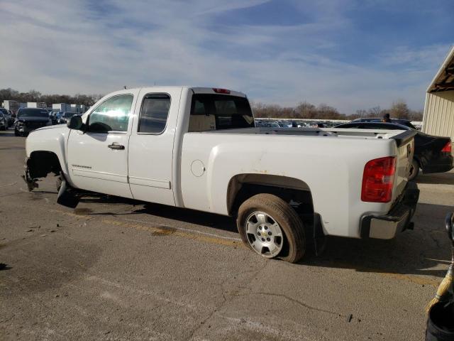 1GCRCSE02DZ250876 - 2013 CHEVROLET SILVERADO C1500 LT WHITE photo 2