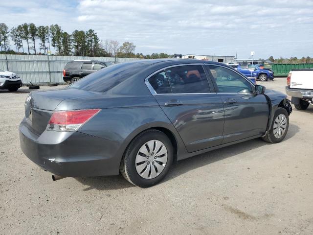 1HGCP2F37AA182301 - 2010 HONDA ACCORD LX GRAY photo 3