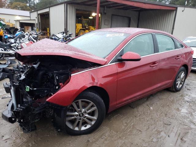 5NPE24AF0GH270420 - 2016 HYUNDAI SONATA SE RED photo 1