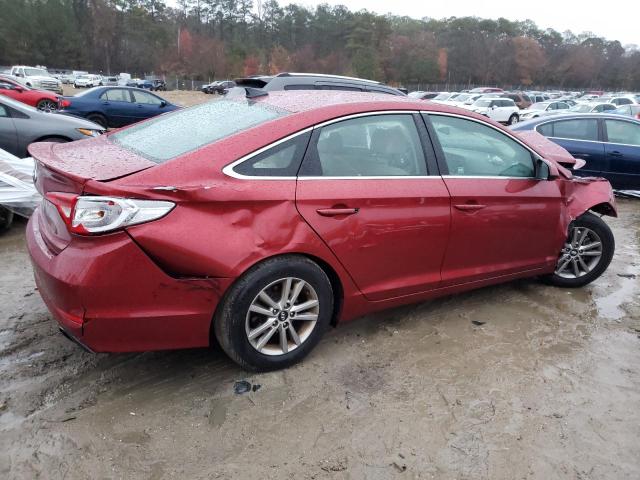 5NPE24AF0GH270420 - 2016 HYUNDAI SONATA SE RED photo 3