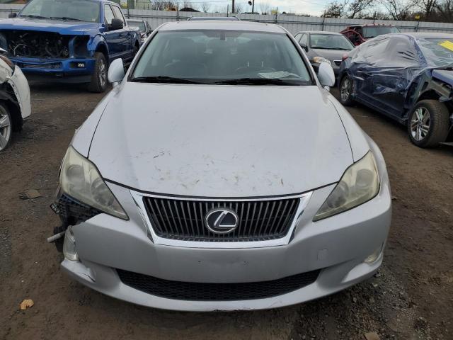 JTHCF5C20A5041799 - 2010 LEXUS IS 250 SILVER photo 5