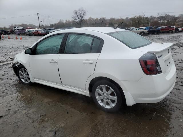 3N1AB6AP3CL767364 - 2012 NISSAN SENTRA 2.0 WHITE photo 2