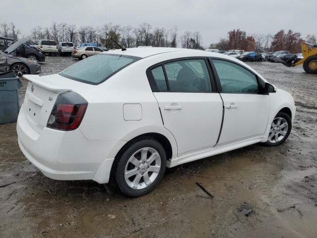 3N1AB6AP3CL767364 - 2012 NISSAN SENTRA 2.0 WHITE photo 3