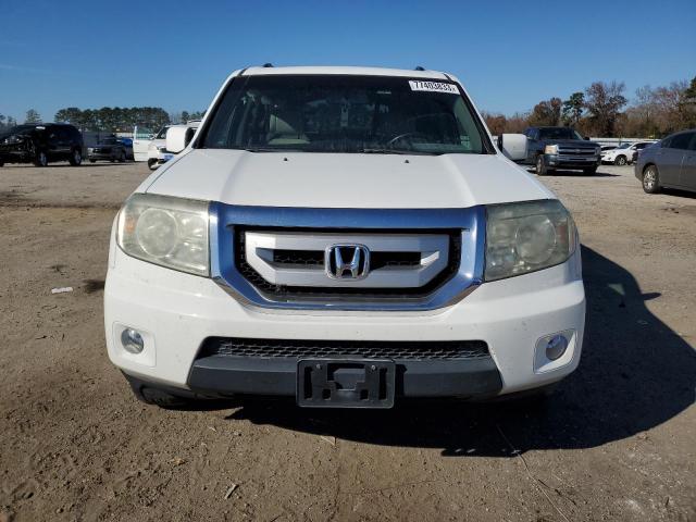 5FNYF3H56BB010099 - 2011 HONDA PILOT EXL WHITE photo 5