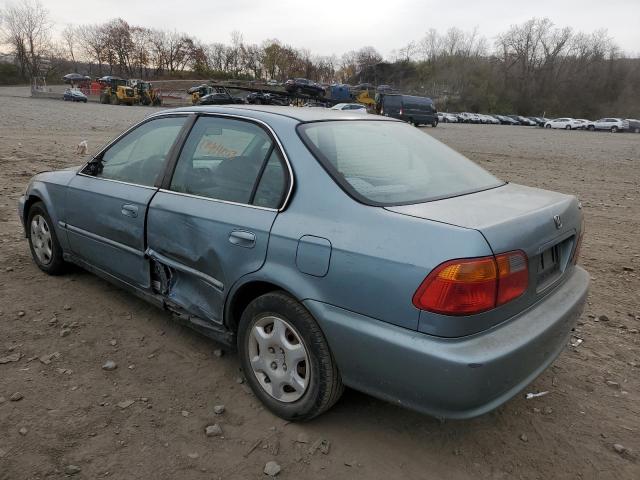 1HGEJ8640YL016237 - 2000 HONDA CIVIC EX BLUE photo 2