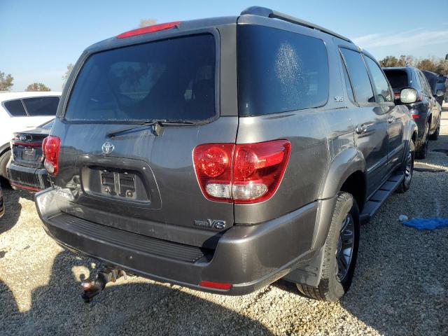 5TDZT34A75S257874 - 2005 TOYOTA SEQUOIA SR5 GRAY photo 3