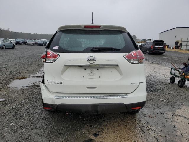 5N1AT2MV2FC853127 - 2015 NISSAN ROGUE S WHITE photo 6