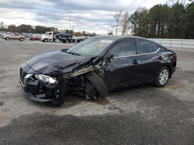 3N1AB8BV0LY275435 - 2020 NISSAN SENTRA S BLACK photo 1