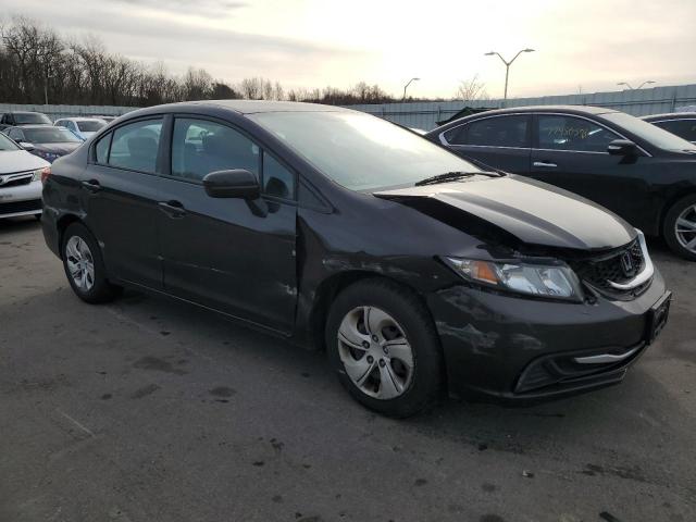 2HGFB2F52EH516609 - 2014 HONDA CIVIC LX BLACK photo 4