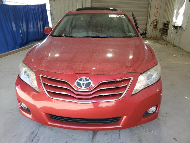 4T4BF3EK0BR185120 - 2011 TOYOTA CAMRY BASE RED photo 5