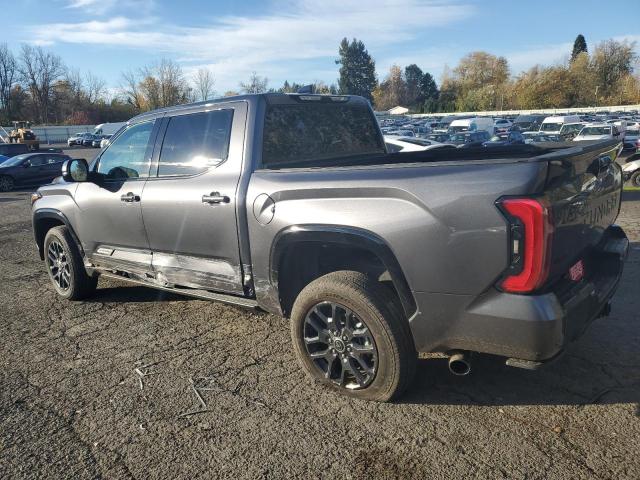 5TFNA5DB3PX103913 - 2023 TOYOTA TUNDRA CREWMAX PLATINUM GRAY photo 2