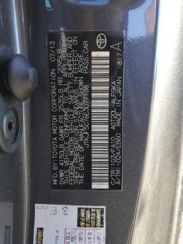 JTKJF5C76E3077138 - 2014 TOYOTA SCION TC 石墨色 照片 13