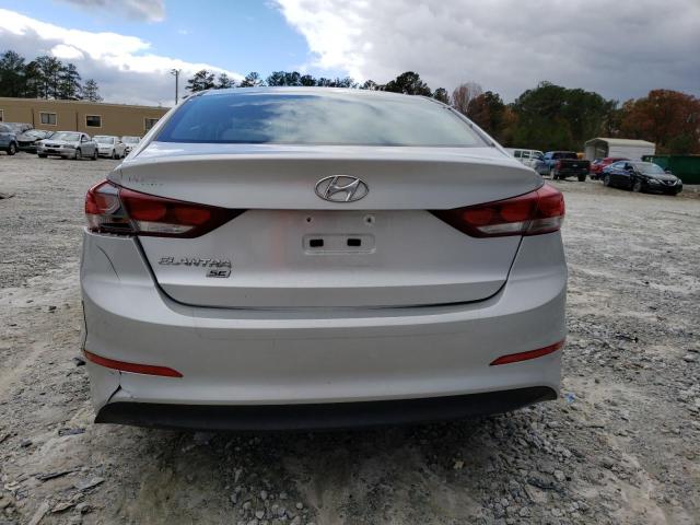 5NPD74LF6JH229100 - 2018 HYUNDAI ELANTRA SE GRAY photo 6