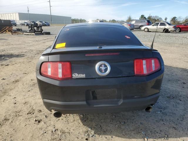 1ZVBP8AM1C5215542 - 2012 FORD MUSTANG BLACK photo 6