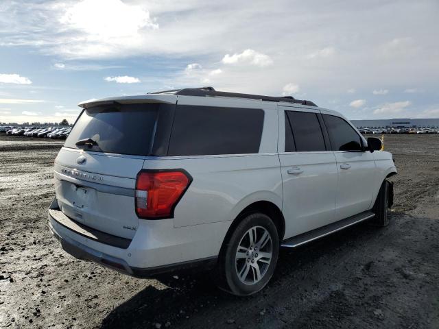 1FMJK1JT2NEA51664 - 2022 FORD EXPEDITION MAX XLT WHITE photo 3