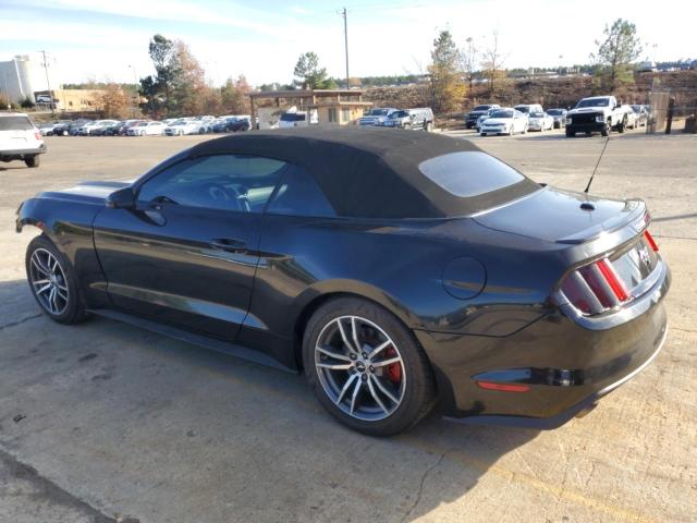 1FATP8UH1F5419547 - 2015 FORD MUSTANG BLACK photo 2
