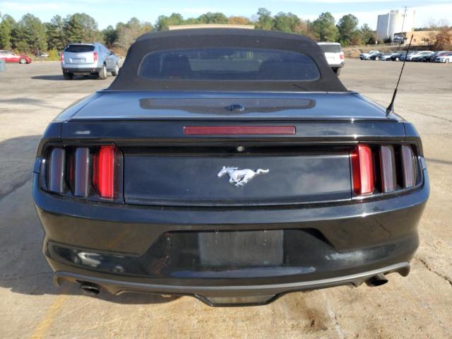 1FATP8UH1F5419547 - 2015 FORD MUSTANG BLACK photo 6