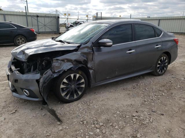 3N1AB7AP5KY407536 - 2019 NISSAN SENTRA S GRAY photo 1