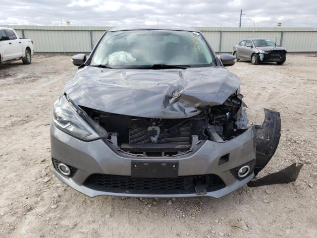 3N1AB7AP5KY407536 - 2019 NISSAN SENTRA S GRAY photo 5