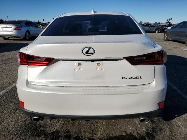 JTHBA1D26G5023513 - 2016 LEXUS IS 200T WHITE photo 6