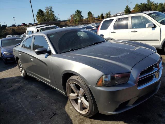 2B3CL3CG1BH527141 - 2011 DODGE CHARGER GRAY photo 4