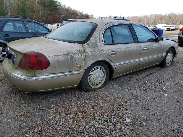 1LNFM97V1WY697964 - 1999 LINCOLN CONTINENTA GOLD photo 3