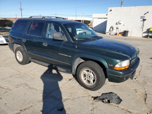 1B4HR28Y5XF661588 - 1999 DODGE DURANGO GREEN photo 4