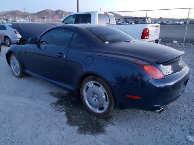 JTHFN48Y950066758 - 2005 LEXUS SC 430 BLUE photo 2