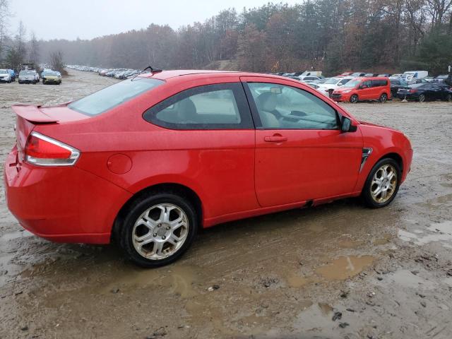 1FAHP33N68W128765 - 2008 FORD FOCUS SE RED photo 3